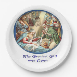 Bible Verse Paper Plates
