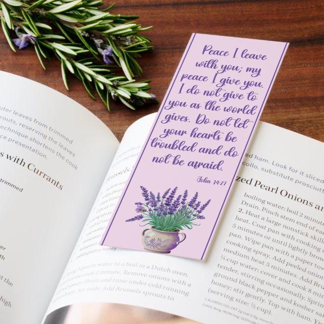 Bible Verse Peace And Comfort Bookmarks (Book)