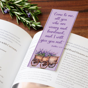 Bible Verse Peace And Comfort Bookmarks