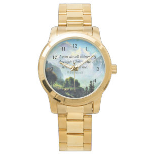 Bible verse, Phil 4:13, I can do all things... Watch