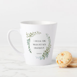 Bible verse, Philippians 4:13 Coffee Mug