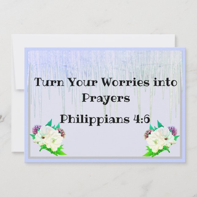 Bible Verse Philippians 4:6 (Front)