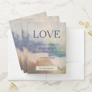 Bible Verse Pocket Folder