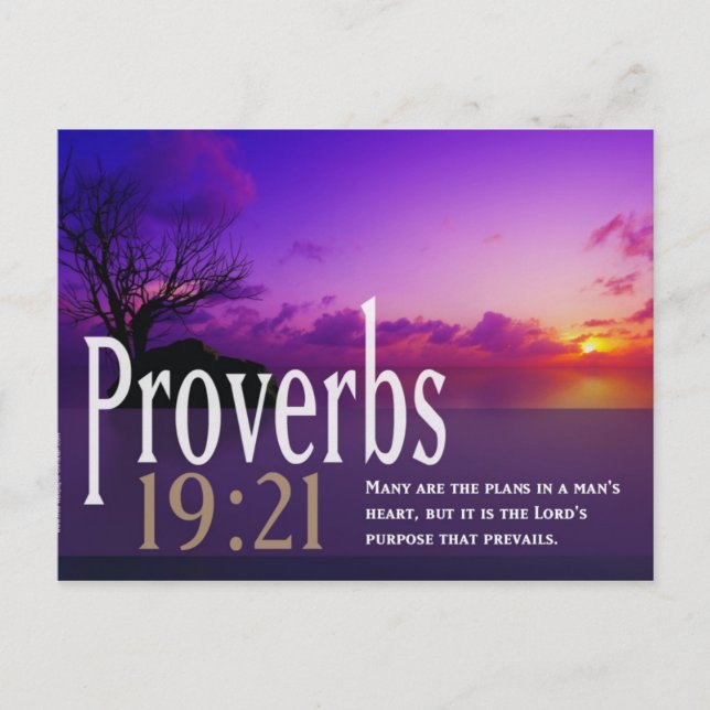 Bible Verse Postcard (Front)