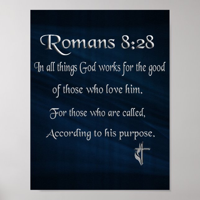 Bible verse poster (Front)
