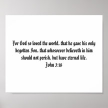 Bible Verse Poster Print Template To Personalize