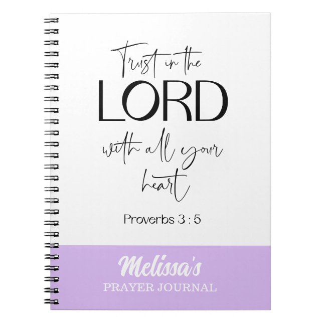 BIble Verse Prayer journal (Front)