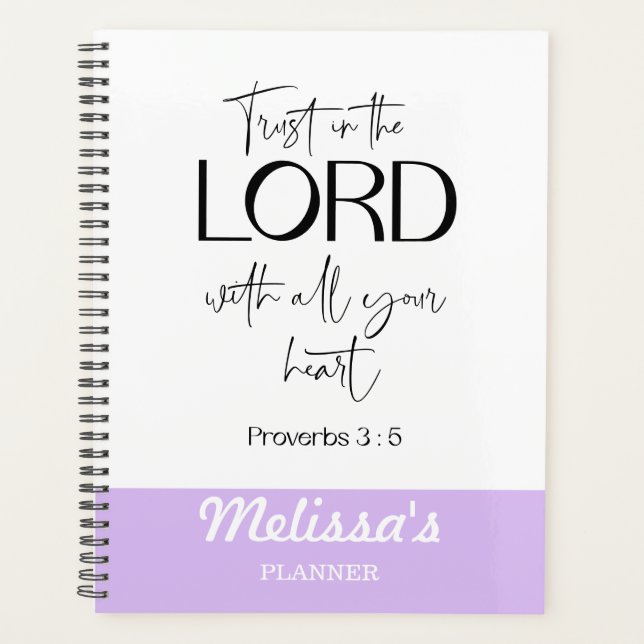 BIble Verse Prayer journal Planner (Front)