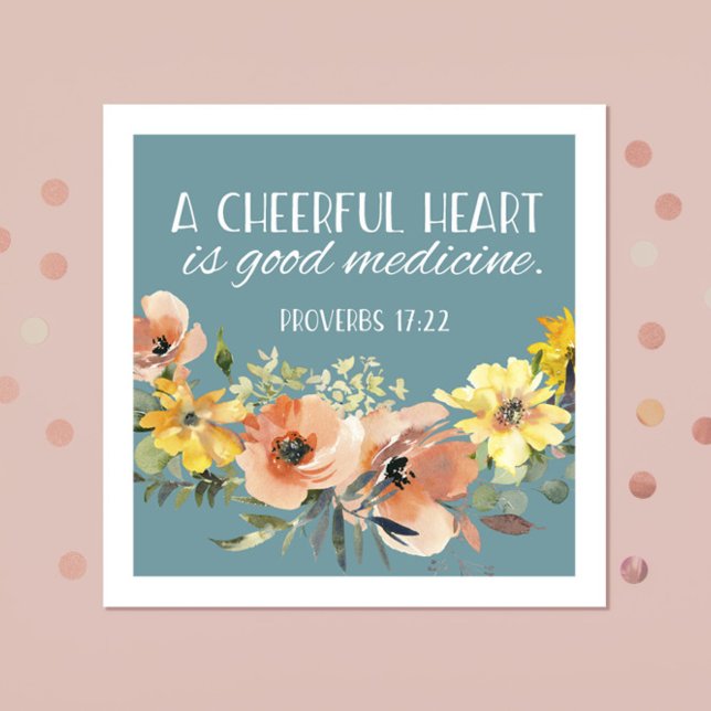 Bible verse Proverbs Paper  Napkins (Creator Uploaded)
