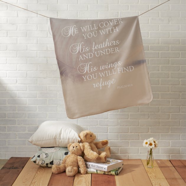 feather stuffed blanket