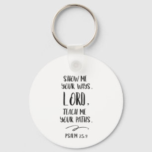 Bible verse Psalm Keychain