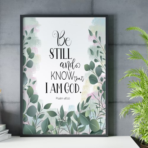 Bible verse Psalm Poster