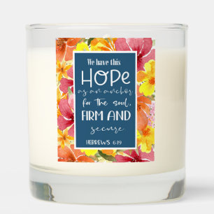 Bible Verse Quote Scented Candle