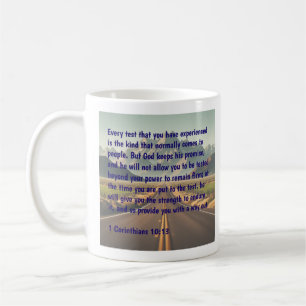 Bible Verse Reflections 1 Corinthians 10 Verse 13 Coffee Mug