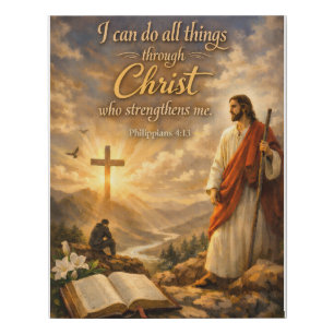 Bible verse religious quotes canvas wall art