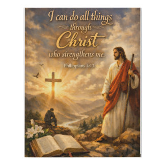 Bible verse religious quotes canvas wall art