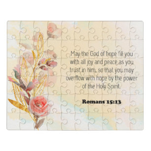 Bible Verse Romans scripture Jigsaw Puzzle