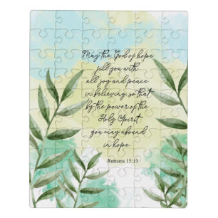 Bible Verse Romans scripture Jigsaw Puzzle