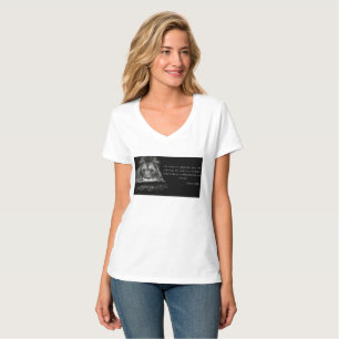 Bible Verse Scripture 1 Peter 5:8 Women's V-Neck T-Shirt