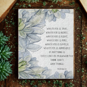Bible Verse scripture Jigsaw Puzzle