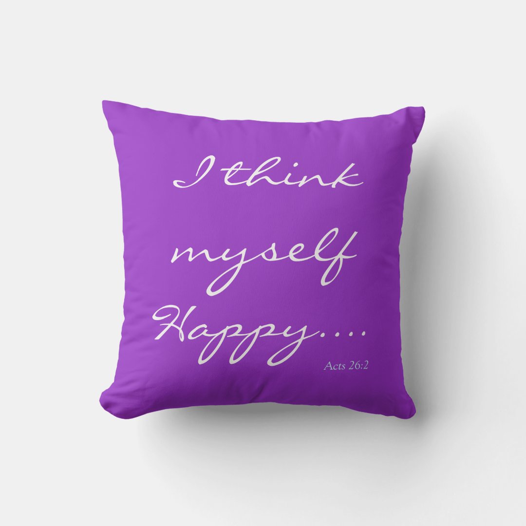 Bible Verse/Scripture Quote Pillow Zazzle