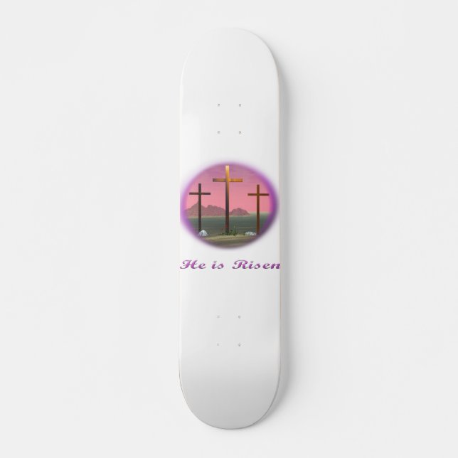 Bible verse skateboard deck (Front)