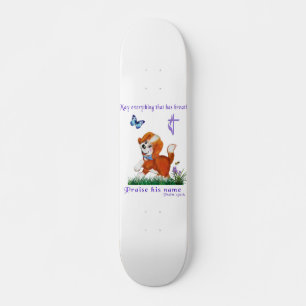 Bible verse skateboard deck