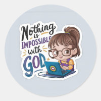 Bible verse sticker