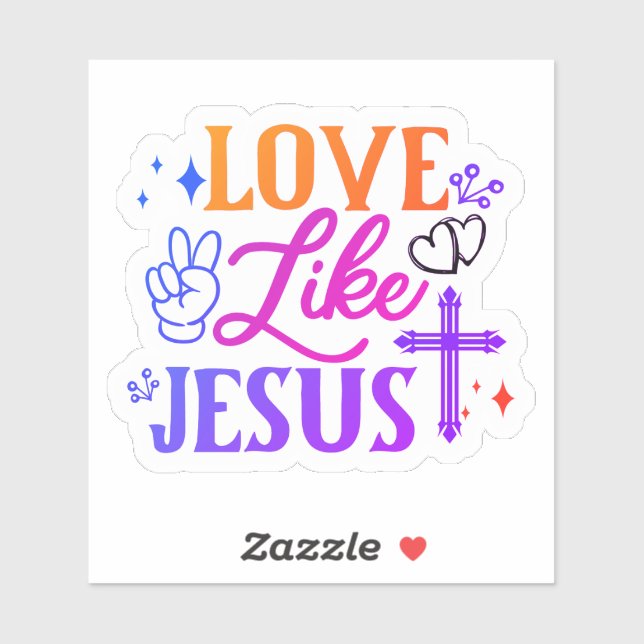Bible Verse Stickers of Love & Faith (Sheet)