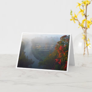 Bible Verse Sympathy Folded Greeting Card