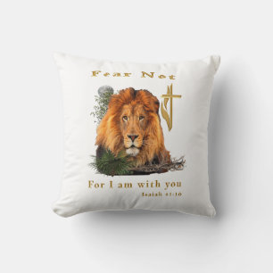 Bible verse throw pillow