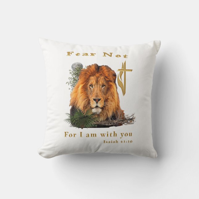 Bible verse throw pillow (Front)