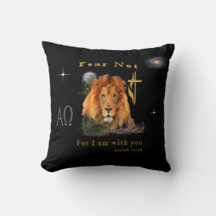 Bible verse throw pillow