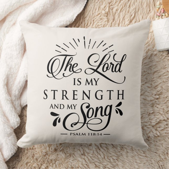 Bible Verse  Throw Pillow (Blanket)