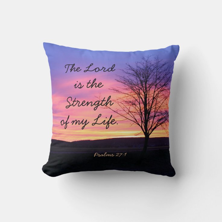 Bible Verse Throw Pillow Zazzle