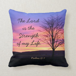 Bible Verse Throw Pillow