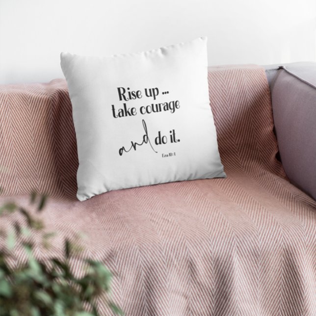 Bible Verse  Throw Pillow (Creator Uploaded)
