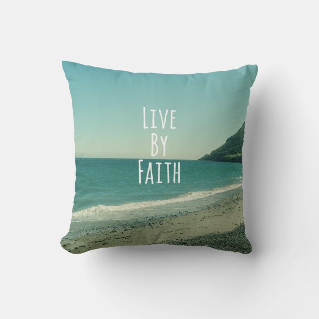 Bible Verse Throw Pillow (Front)