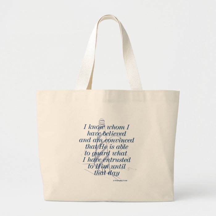 Bible Verse Tote Bag