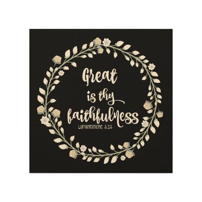 04j98uioc5 Mtm Whether you're looking to create a wood plank sign, an elegant barnwood framed wall art piece, a crafty wooden slat sign or another one of our unique wood wall art creations you'll find plenty of exclusive designs and. https www zazzle com bible verse typography great is thy faithfulness wood wall art 256257459526929064