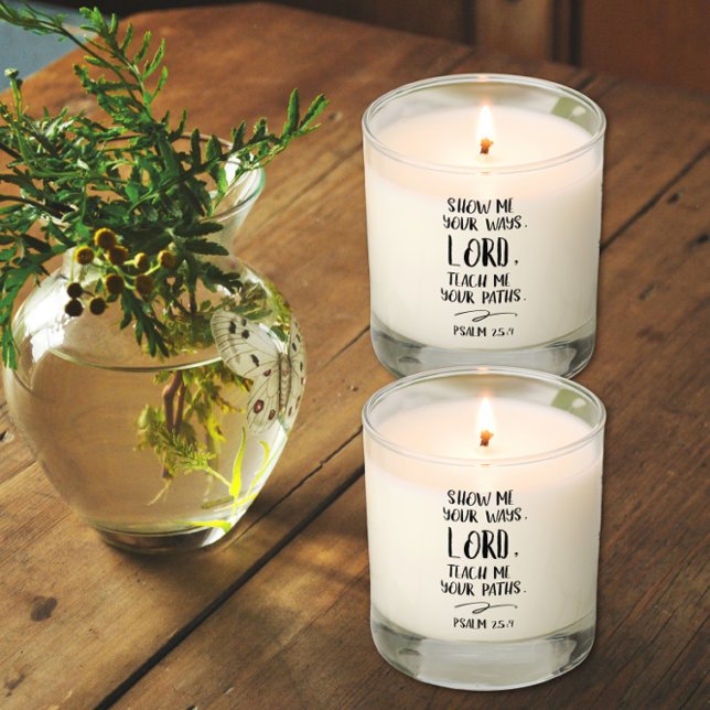 Bible Verse Vanilla Scented Candle (Creator Uploaded)