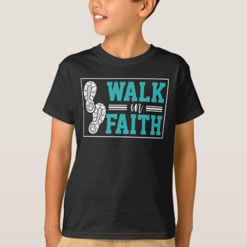 Bible Verse  Walk In Faith  God T_Shirt