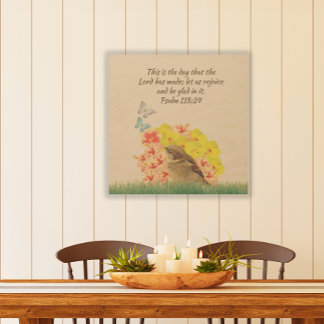 Bible verse wall art -nature artwork-wood wall art
