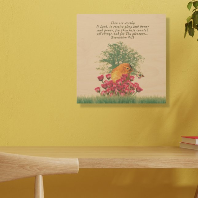 Bible verse wall art -wood wall art (Creator Uploaded)