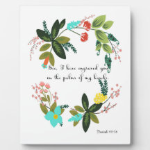 Scripture Print Isaiah 49:16 I Have Written Your Name Scripture Print March of Dimes Donation Sympathy Gift Remembrance Gift