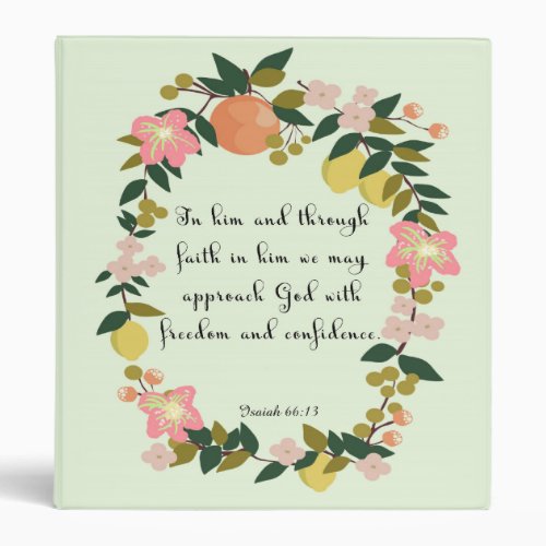 Bible Verses Art _ Isaiah 6613 Binder