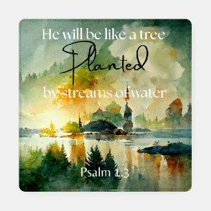 Bible Verses Christian Psalm Proverbs Religious  Coaster Set