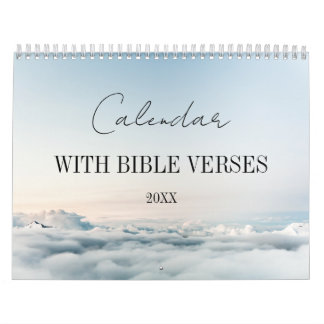 Bible verses Christian religious  Calendar
