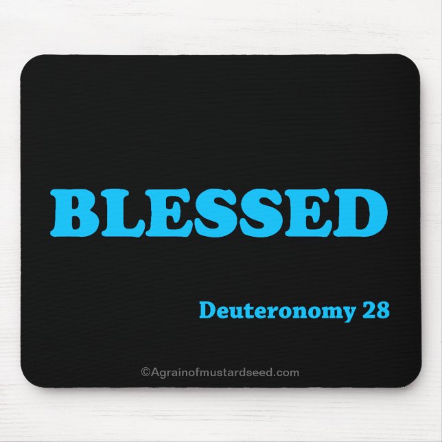 Bible Verses God's Word Mouse Pad (Front)