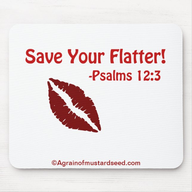 Bible Verses God's Word Mouse Pad (Front)